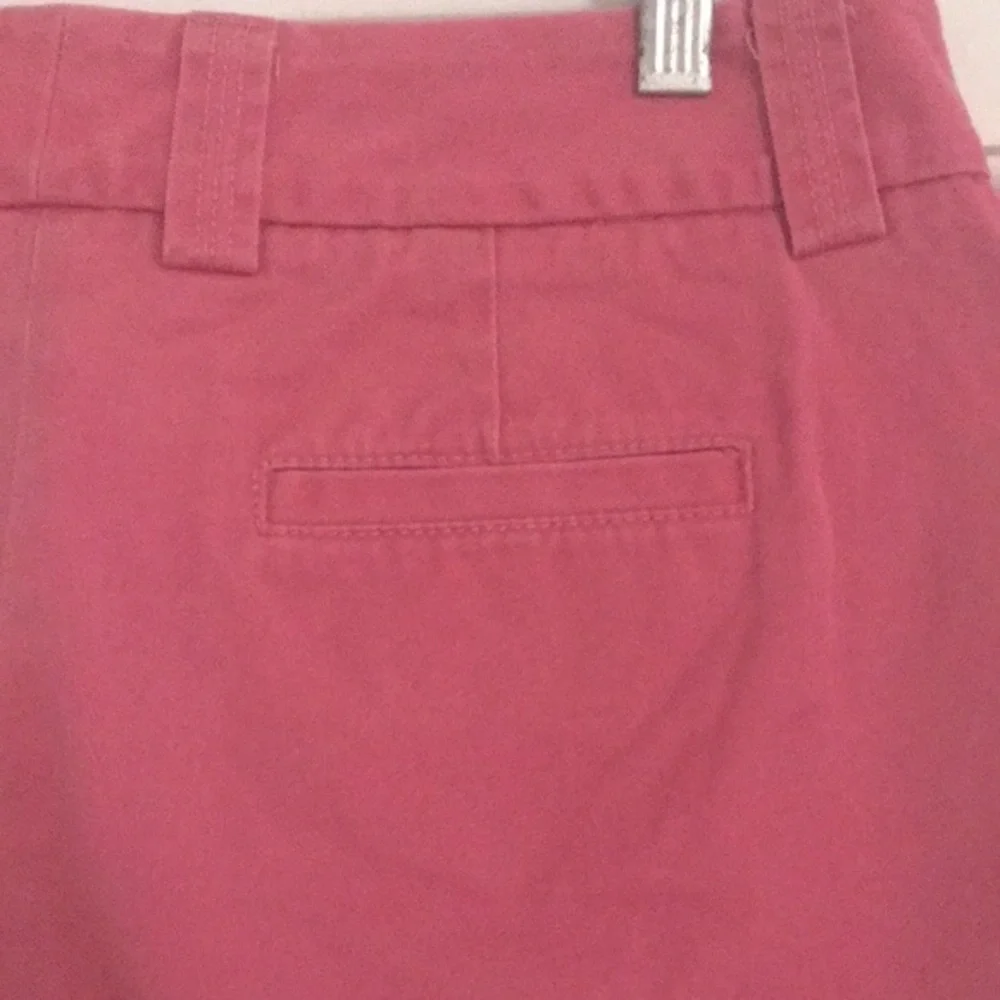 J. CREW Weathered Classic Twill PINK Chino SHORTS